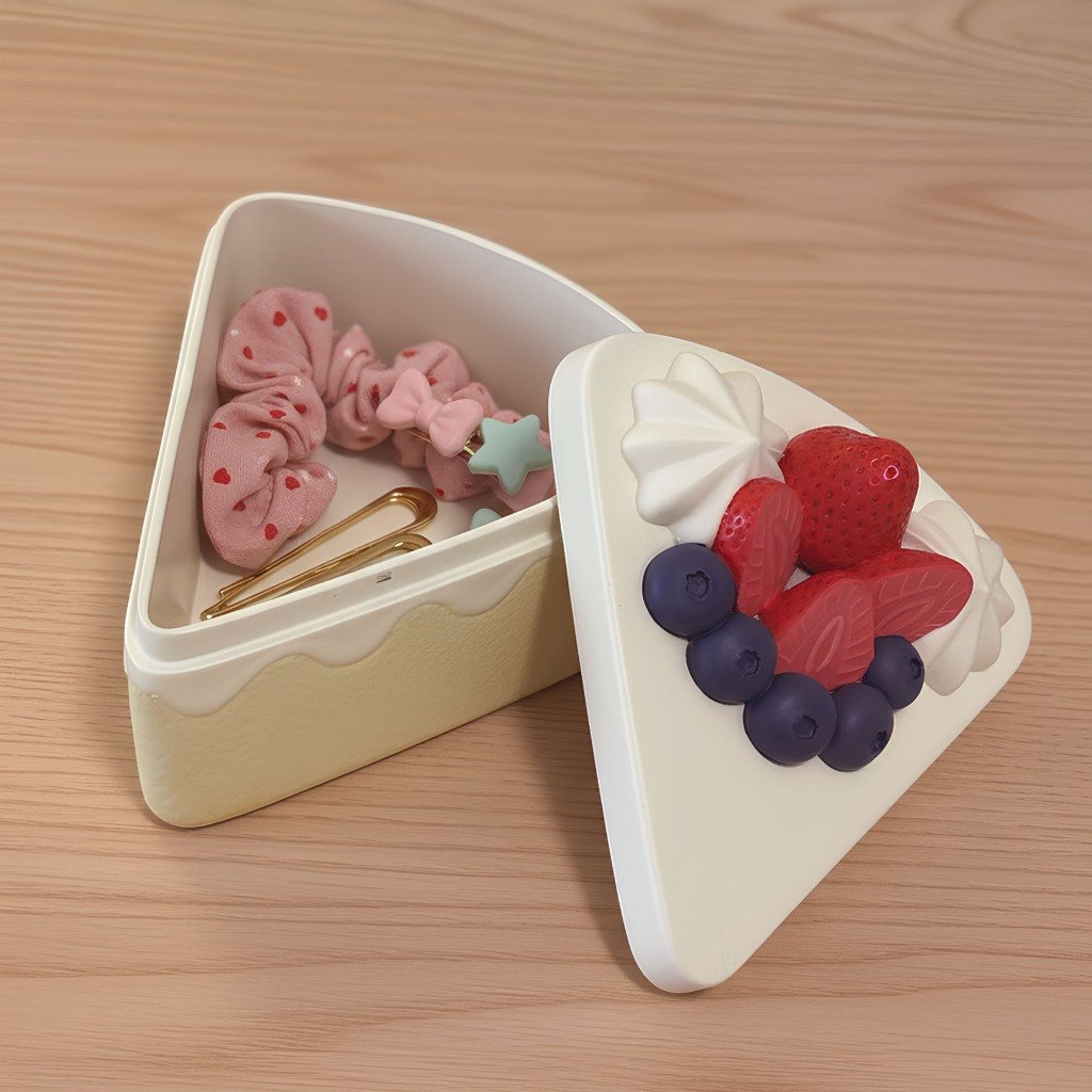 Sweet Cake Dessert Resin Storage Box | Life Cube