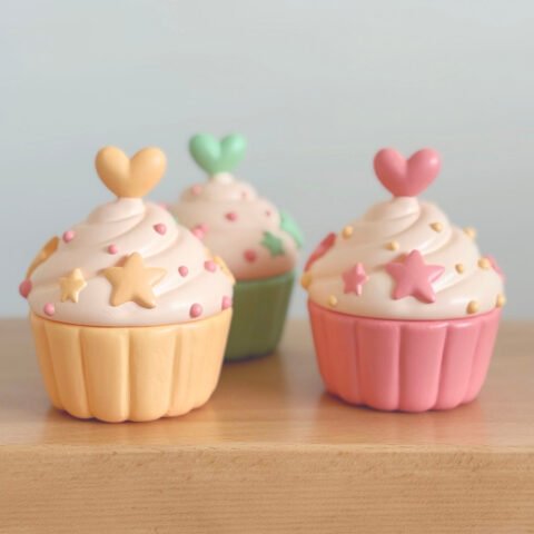 Cupcake Resin Storage Box | Life Cube