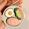 Móc khóa Clicker Bánh Mì Chảo in 3D | Life Cube