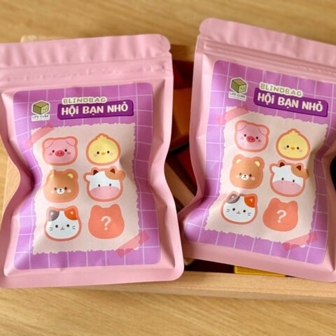 Blind Bag Hội Bạn Nhỏ - Móc khóa ngẫu nhiên | Life Cube