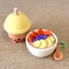 Móc khóa Clicker Healthy Food in 3D | Life Cube