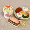 Móc khóa Clicker Mì Ly & Bánh Mì in 3D | Life Cube