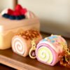 Pancake & Cake Roll Clicker Keychain | Life Cube