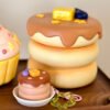 Pancake & Cake Roll Clicker Keychain | Life Cube