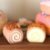 Pancake & Cake Roll Clicker Keychain | Life Cube