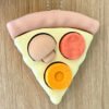 3D Printed Pizza Clicker Keychain with 3 Switches | Life Cube