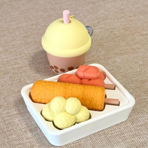 Móc khóa Clicker Xiên Que 3 Switch in 3D | Life Cube